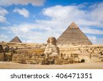 Giza Pyramids   Cairo  Egypt