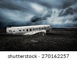 Crash plane in Iceland