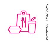 Take Away Food Package Icon....