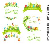 Easter Design Elements Set....