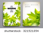 set of brochure  poster... | Shutterstock .eps vector #321521354