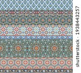 arabic decorative geometric... | Shutterstock .eps vector #1938443257