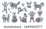 Vector Set Of Illustrations Of...