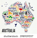 Tourist Map Of Australia....