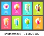 set of cocktail party... | Shutterstock .eps vector #311829107