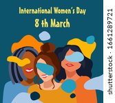 international women's day ... | Shutterstock .eps vector #1661289721