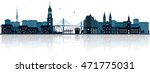 hamburg skyline | Shutterstock .eps vector #471775031