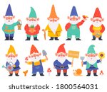 Gnome Characters. Cute Gnomes...