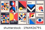 geometric posters. bauhaus... | Shutterstock .eps vector #1964426791
