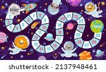 cartoon space board game for... | Shutterstock .eps vector #2137948461