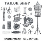 Vintage Tailor Shop. Tailor...