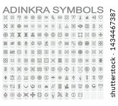 set of monochrome icons with... | Shutterstock .eps vector #1434467387
