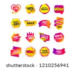 sale banner templates design.... | Shutterstock .eps vector #1210256941