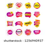 sale banner templates design.... | Shutterstock .eps vector #1256940937