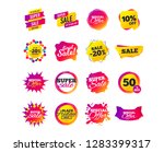 sale banner templates design.... | Shutterstock .eps vector #1283399317