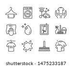set of cleaning icons  such as... | Shutterstock .eps vector #1475233187