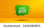 discount banner shape. special... | Shutterstock . vector #1646484841