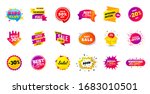 sale banner tags. discount... | Shutterstock .eps vector #1683010501