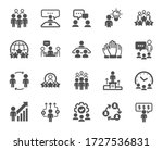 business people icons. team ... | Shutterstock .eps vector #1727536831