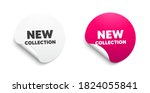 New Collection. Round Sticker...