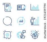 education icons set. included... | Shutterstock .eps vector #1921659794