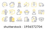 set of industrial icons  such... | Shutterstock .eps vector #1956572704