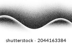 dotwork mountain pattern vector ... | Shutterstock .eps vector #2044163384