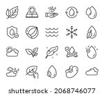 vector set of hazelnut ... | Shutterstock .eps vector #2068746077
