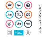 sale discounts icon. shopping ... | Shutterstock .eps vector #515553331