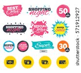 sale shopping banners. special... | Shutterstock .eps vector #571912927