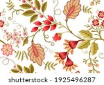 seamless pattern with stylized... | Shutterstock .eps vector #1925496287