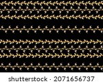 seamless pattern with stylized... | Shutterstock .eps vector #2071656737