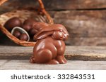 Easter Chocolate Bunny And Eggs ...