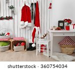 Interior Of Santa Claus Home On ...