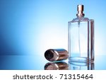 man perfume on blue | Shutterstock . vector #71315464