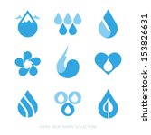 Water Drop Shapes Collection....