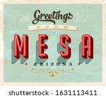 vintage touristic greeting... | Shutterstock .eps vector #1631113411