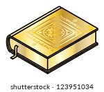 An Ornate Thick Golden Book...