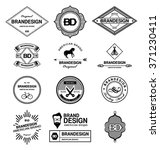 brand design elements... | Shutterstock .eps vector #371230411