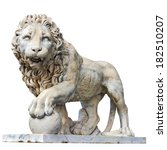 Marble Sculpture Of Lion...