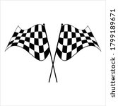 race flag various designs ... | Shutterstock .eps vector #1799189671