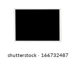 scalloped photo frame | Shutterstock . vector #166732487
