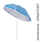 Blue Beach Umbrella Parasol...