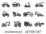 Symbols Of Construction Machines