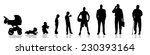 vector silhouette of man as... | Shutterstock .eps vector #230393164