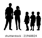 vector of students congregating ... | Shutterstock .eps vector #21968824