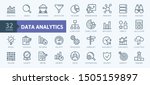 data analysis  statistics ... | Shutterstock .eps vector #1505159897