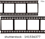 film  movie  photo  filmstrip ... | Shutterstock .eps vector #141536377