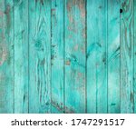 weathered blue wooden... | Shutterstock . vector #1747291517