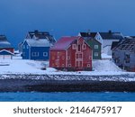 Small photo of Vardo, the easternmost town in Norway, Troms og Finnmark county. It is more to the east than Saint Petersburg or Istanbul.